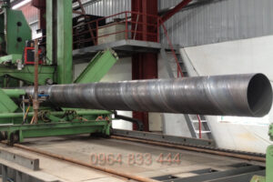 Ống cọc thép sản xuất bằng phương pháp hàn xoắn