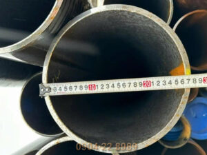 Đường kính ngoài của ống thép đúc DN250