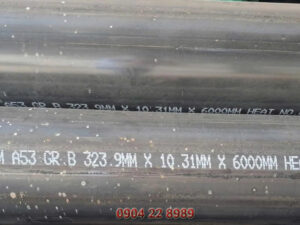 Thông số kỹ thuật ống thép hàn DN300