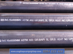 Ống thép đúc DN300 tiêu chuẩn ASTM A53