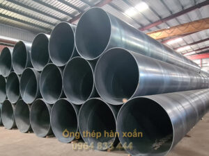Gia công ống thép hàn xoắn cho dự án cấp nước