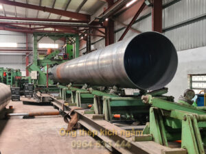 Ống thép kích ngầm sản xuất bằng phương pháp hàn xoắn