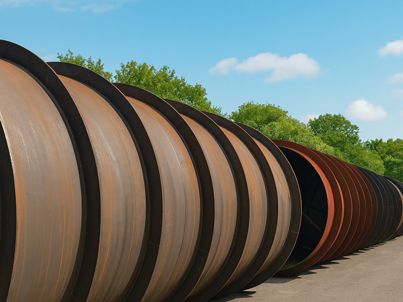 Ống thép thủy điện I Ống thép hàn xoắn áp lực cao