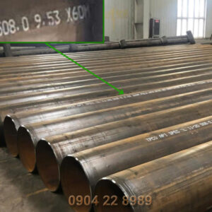 Ống thép đúc DN500 – ống seamless chịu áp lực cao, tiêu chuẩn ASTM/API