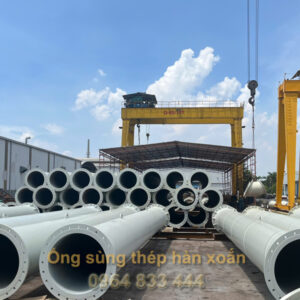 Ống sùng thép hàn xoắn – Quy trình sản xuất ống sùng chất lượng cao, giá tốt