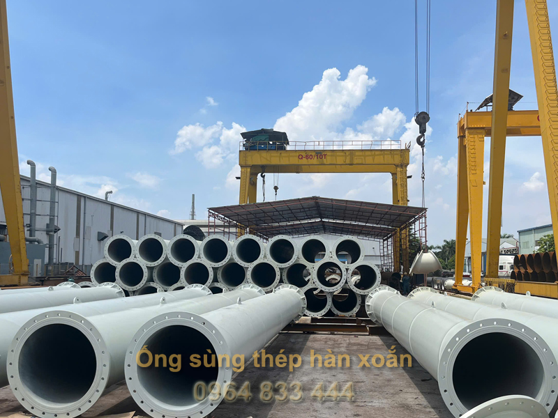 Ống sùng thép hàn xoắn – Quy trình sản xuất ống sùng chất lượng cao, giá tốt